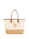 WOMEN'S SHOULDER BAG - US POLO ASSN. NATURAL - BEU2P8695WP5 1