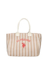 WOMEN'S SHOULDER BAG - US POLO ASSN. TAN - BEU2P9180WCO 1