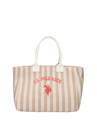 BORSA A SPALLA DONNA - US POLO ASSN. TAN - BEU2P9180WCO