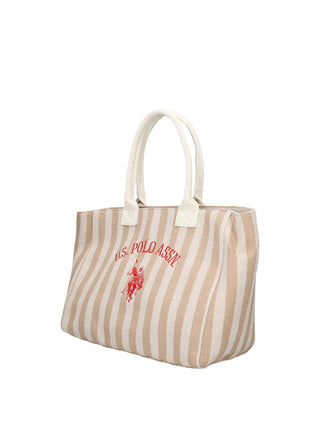 WOMEN'S SHOULDER BAG - US POLO ASSN. TAN - BEU2P9180WCO 2