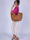 WOMEN'S SHOULDER BAG - US POLO ASSN. TAN - BEU8L9054WVP 6