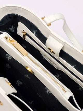 BORSA A MANO DONNA - US POLO ASSN. BIANCO - BEUJE8662WVP 3