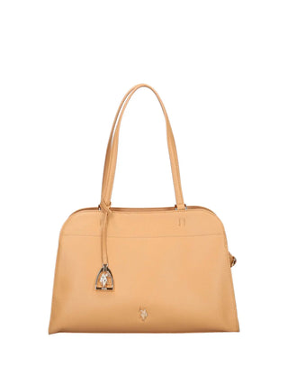 BORSA A MANO DONNA - US POLO ASSN. CAMEL - BEUJE9095WVP