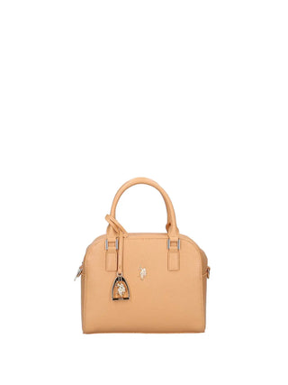 BORSA A MANO DONNA - US POLO ASSN. CAMEL - BEUJE9107WVP
