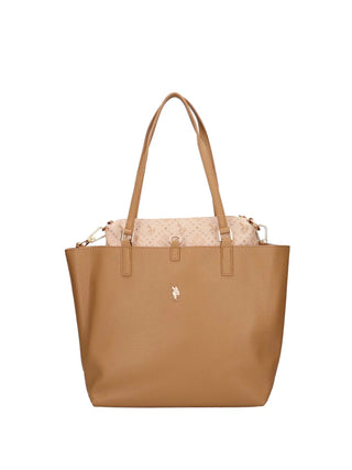 WOMEN'S SHOULDER BAG - US POLO ASSN. CAMEL - BEUM08707WVP