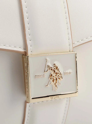WOMEN'S HANDBAG - US POLO ASSN. WHITE - BEUMF9047WVP 5