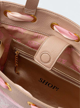 BORSA A MANO DONNA - JUICY COUTURE ROSA - BIJD08674WC2 4