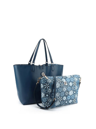 WOMEN'S HANDBAG - GATTINONI ROME BLUE - BINTD8011WZT 4