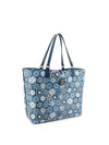 WOMEN'S HANDBAG - GATTINONI ROME BLUE - BINTD8011WZT 6
