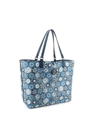 WOMEN'S HANDBAG - GATTINONI ROME BLUE - BINTD8011WZT 6