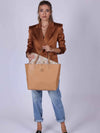 WOMEN'S HANDBAG - GATTINONI ROME YELLOW - BINTD8011WZT 7
