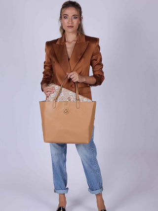WOMEN'S HANDBAG - GATTINONI ROME YELLOW - BINTD8011WZT 7
