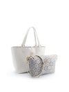 BORSA A SPALLA DONNA - GATTINONI ROMA BIANCO - BINTD8156WZT 4