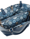 BORSA A SPALLA DONNA - GATTINONI ROMA BLU - BINTD8156WZT 3