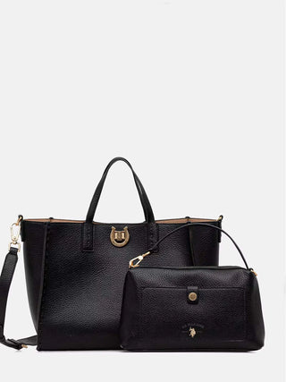 BORSA A MANO DONNA - US POLO ASSN. NERO - BIU0M8869WVP 3