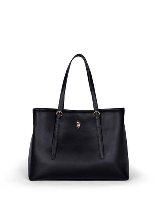 BORSA A SPALLA DONNA - US POLO ASSN. NERO - BIU4B8935WVP