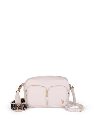 TRACOLLA DONNA - US POLO ASSN. BIANCO - BIUE58920WVP