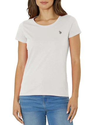 T-SHIRT DONNA - US POLO ASSN. BIANCO - US43354001