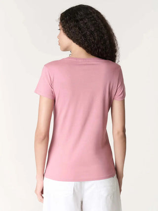 WOMEN'S T-SHIRT - US POLO ASSN. PINK - US43354001 3