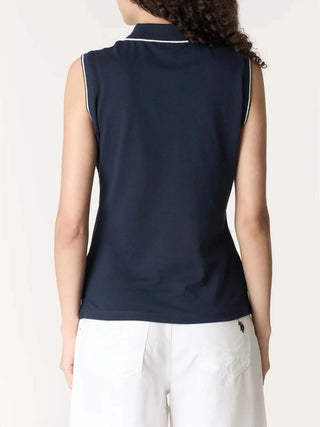 WOMEN'S POLO SHIRT - US POLO ASSN. DARK BLUE - US43397012 2