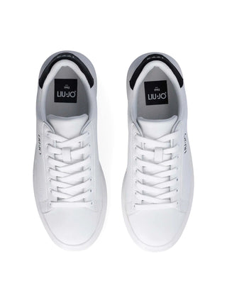 MEN'S SNEAKERS - LIU-JO WHITE-BLACK - 7B4027PX474 4