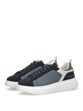 MEN'S SNEAKERS - LIU-JO BLUE-WHITE - 7B6001PX027 2