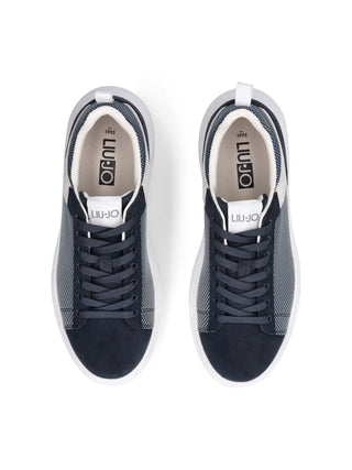 MEN'S SNEAKERS - LIU-JO BLUE-WHITE - 7B6001PX027 4