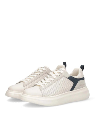 MEN'S SNEAKERS - LIU-JO WHITE-BLUE - 7B6001PX355 2