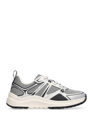 MEN'S SNEAKERS - LIU-JO SILVER-BLACK - 7B6009TX519