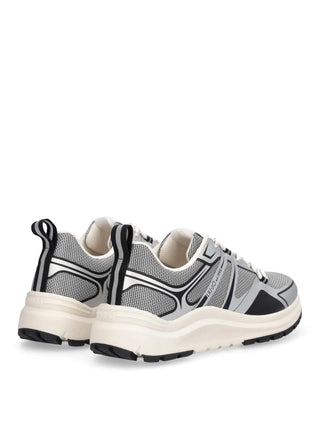 MEN'S SNEAKERS - LIU-JO SILVER-BLACK - 7B6009TX519 3