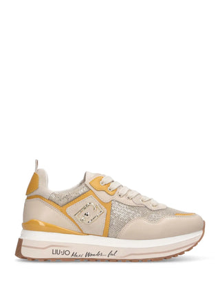 WOMEN'S SNEAKERS - LIU-JO BEIGE - BA6009PX077