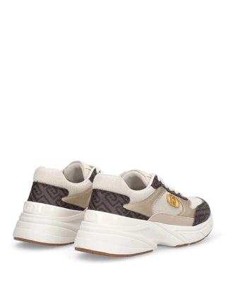 WOMEN'S SNEAKERS - LIU-JO BROWN-BEIGE - BA6045PX831 3