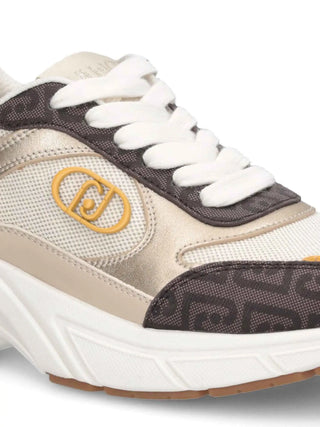 WOMEN'S SNEAKERS - LIU-JO BROWN-BEIGE - BA6045PX831 5