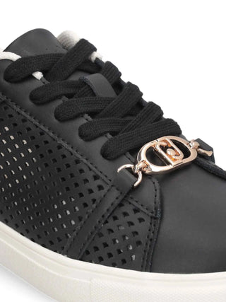 WOMEN'S SNEAKERS - LIU-JO BLACK - BA6063PX246 5