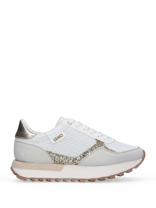 WOMEN'S SNEAKERS - LIU-JO WHITE-GOLD - BA6065TX524 1