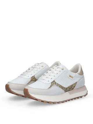 WOMEN'S SNEAKERS - LIU-JO WHITE-GOLD - BA6065TX524 2