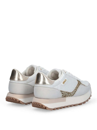 WOMEN'S SNEAKERS - LIU-JO WHITE-GOLD - BA6065TX524 3