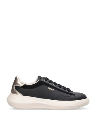 WOMEN'S SNEAKERS - LIU-JO BLACK-GOLD - BA6069P0304 1