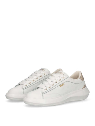 WOMEN'S SNEAKERS - LIU-JO WHITE-GOLD - BA6069PX026 2