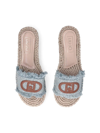 WOMEN'S FLAT SHOES - LIU-JO LIGHT BLUE - SA6099TX523 4