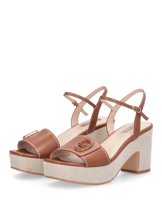 SANDALO DONNA - LIU-JO CUOIO - SA6119P0102 2