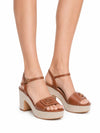 WOMEN'S SANDAL - LIU-JO LEATHER - SA6119P0102 5