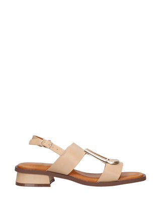 WOMEN'S SANDALS - MNG COLLECTION BEIGE - 2633