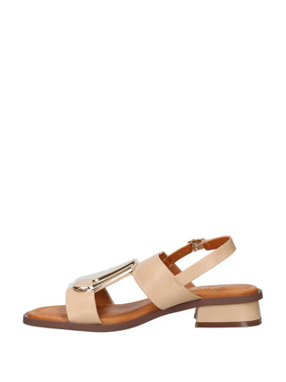 WOMEN'S SANDALS - MNG COLLECTION BEIGE - 2633 4