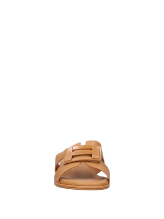 WOMAN'S SLIP-ON - NAZARENO GABRIELLI CAMEL - 3135 3