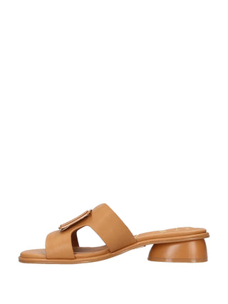 WOMAN'S SLIP-ON - NAZARENO GABRIELLI CAMEL - 3135 4