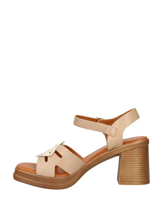 WOMEN'S SANDAL - MNG COLLECTION BEIGE - 3842 4