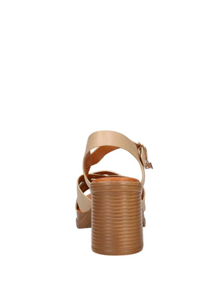 WOMEN'S SANDAL - MNG COLLECTION BEIGE - 3842 5