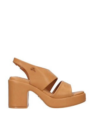 SANDALO DONNA - NAZARENO GABRIELLI CAMEL - 6121