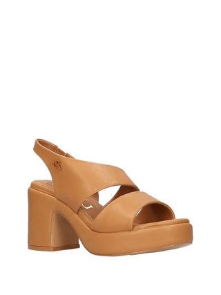 WOMEN'S SANDAL - NAZARENO GABRIELLI CAMEL - 6121 2
